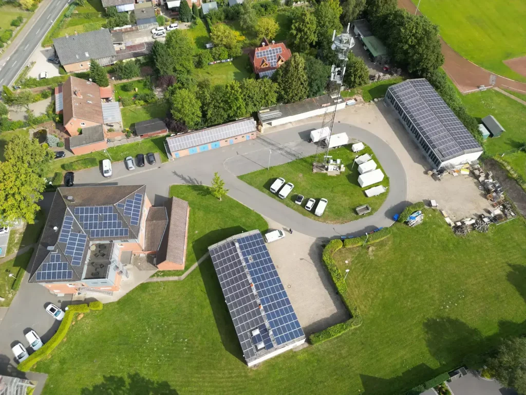Drescher Solar GmbH - Drohnenaufnahme